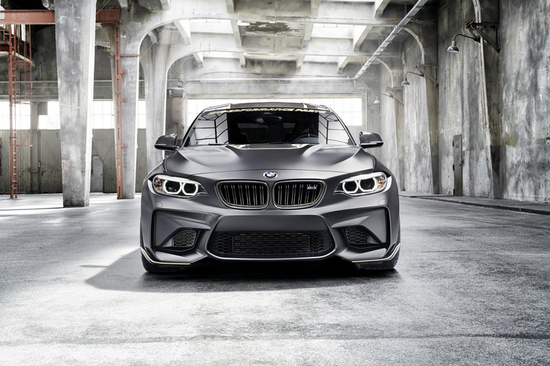 World premiere and dynamic appearance of the BMW M Performance Parts Concept in Goodwood.